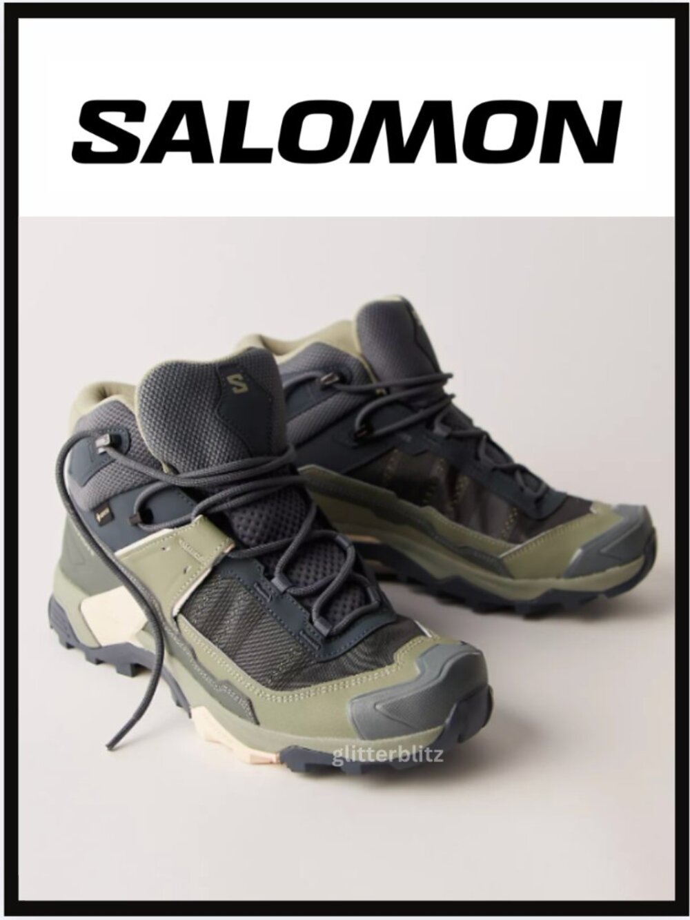 Salomon X Ultra 5 Mid Gore-Tex Hiking Boots US 9 EU 41 1/3  - NEW